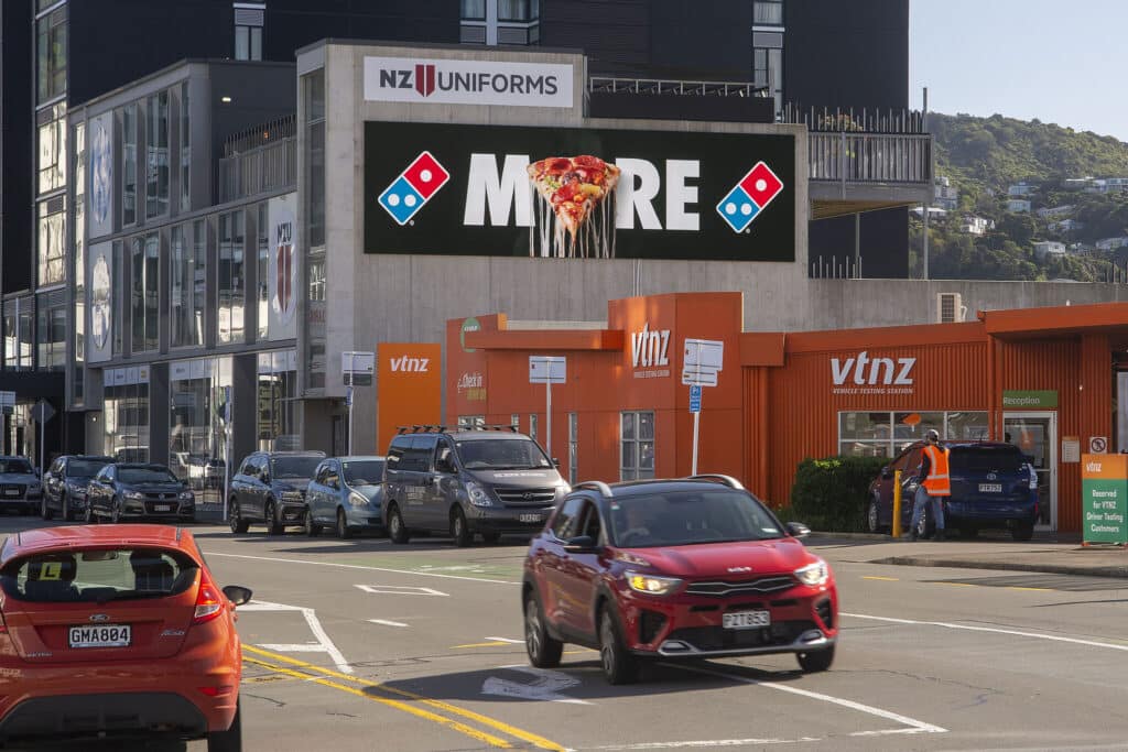 Dominos NZ - More Billboard - Shape as a Distinctive Brand Asset