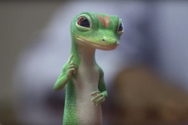 Geico Gecko Mascot Distinctive Asset